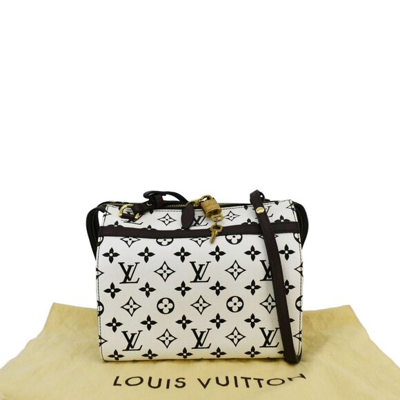 Louis Vuitton  Speedy Amazon PM Monogram Canvas Crossbody Bag White Chocolate - Picture 3 of 14